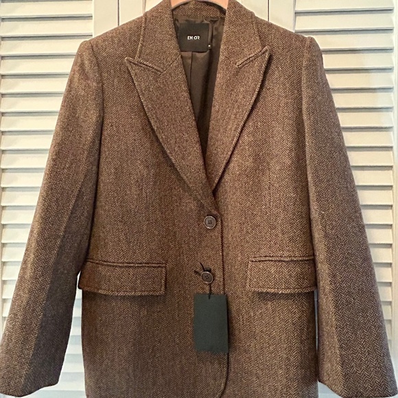 EnOr Brown Tween Blazer - Picture 1 of 7